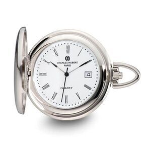 Charles Hubert Shield White Dial Pocket Watch